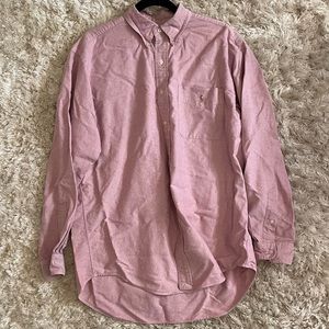 Ralph Lauren Polo red button down dress shirt  large